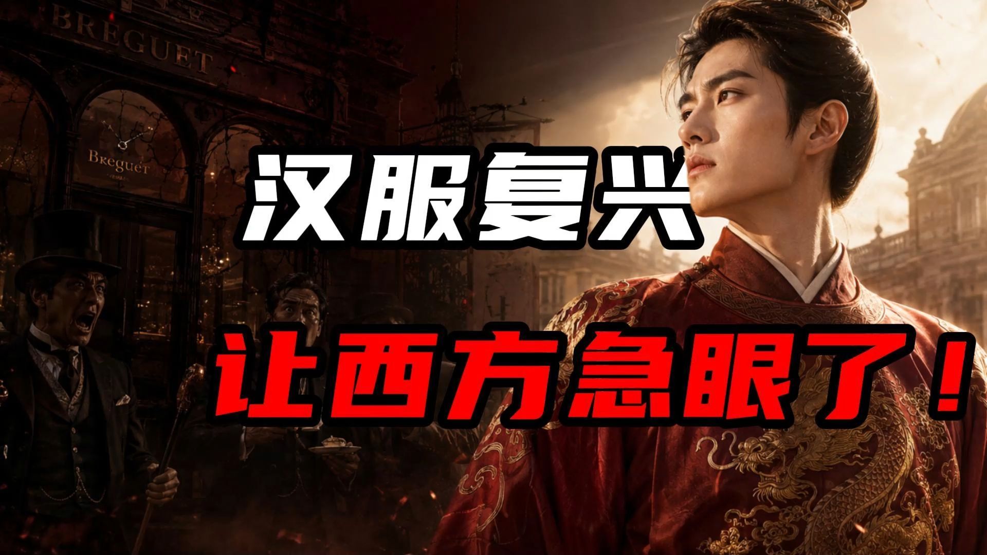 中国人开始穿汉服了，美西方却急眼了！