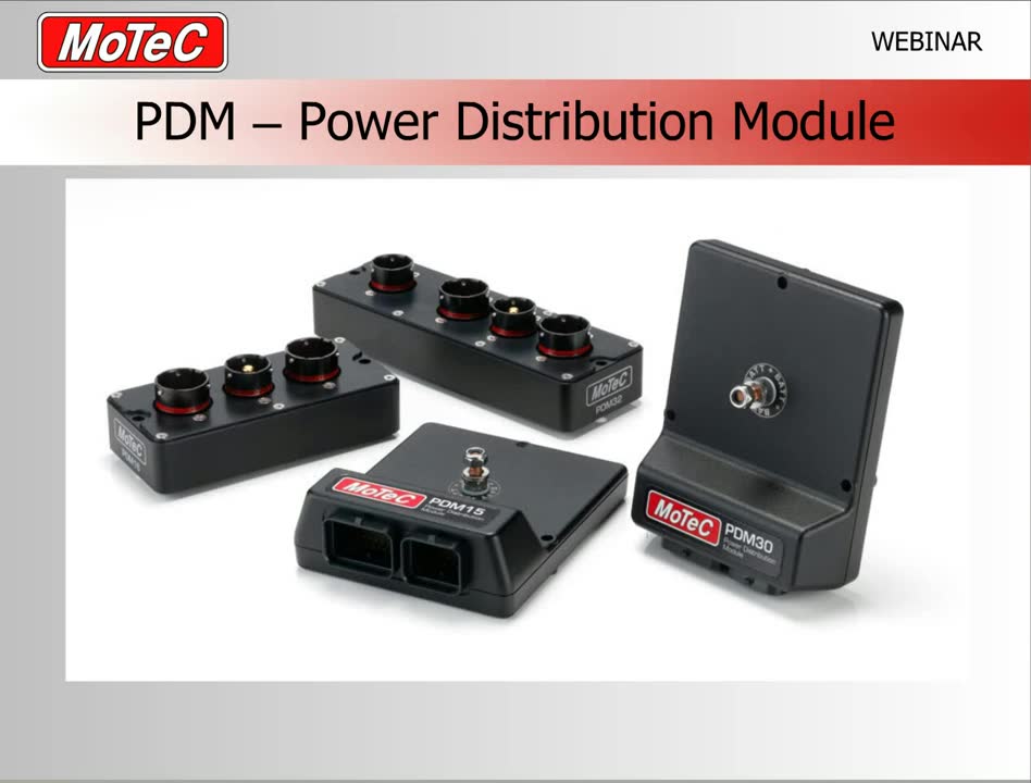 【英语】MoTeC PDM系列配电模块使用教程哔哩哔哩bilibili