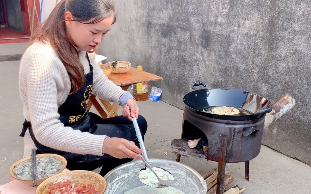 莆田海蛎饼,外酥里嫩、不油不腻,吃了还想吃哔哩哔哩bilibili