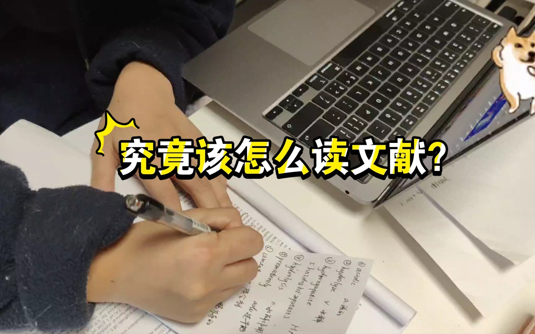 写论文怎么阅读文献?宝子们看这里!!关注我分享更多学习小技巧 啾咪啾咪(뵂〰⯍’뵩哔哩哔哩bilibili