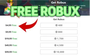 Descargar video: [Roblox] 这个网站可以获得免费的ROBUX？！