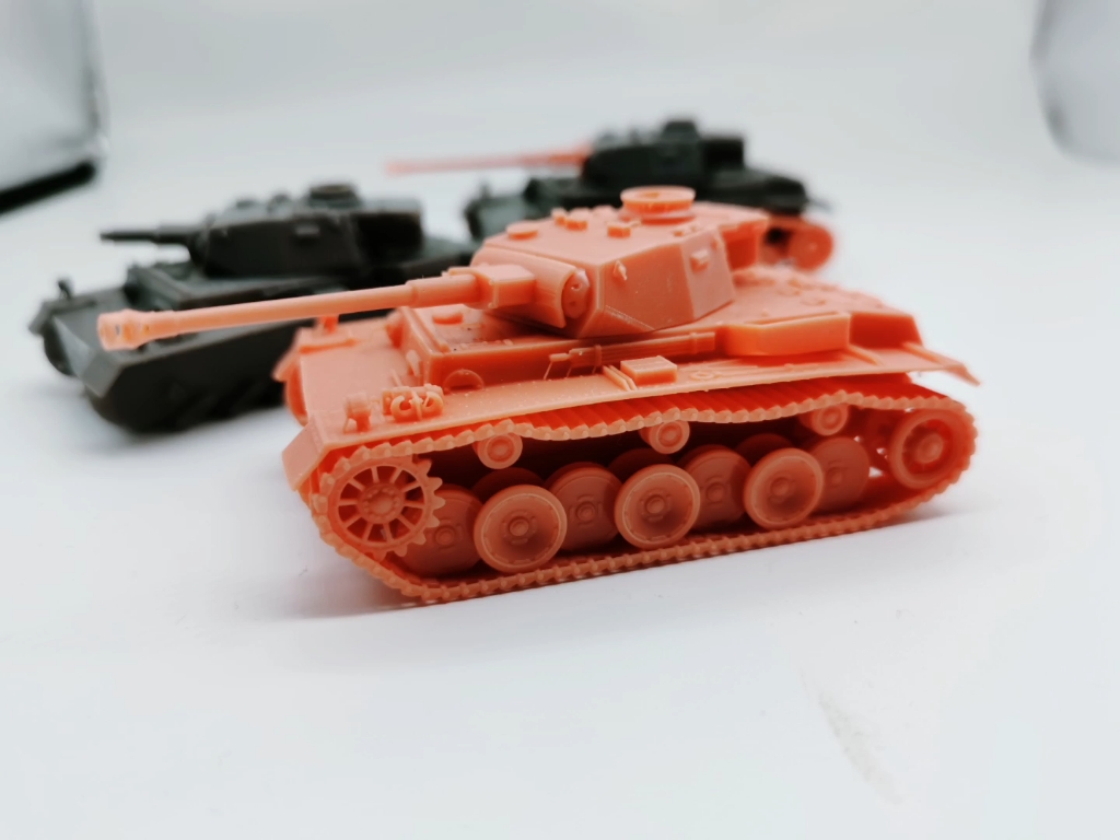 哦耶新的一锅3d打印1/72比例vk3001h坦克模型