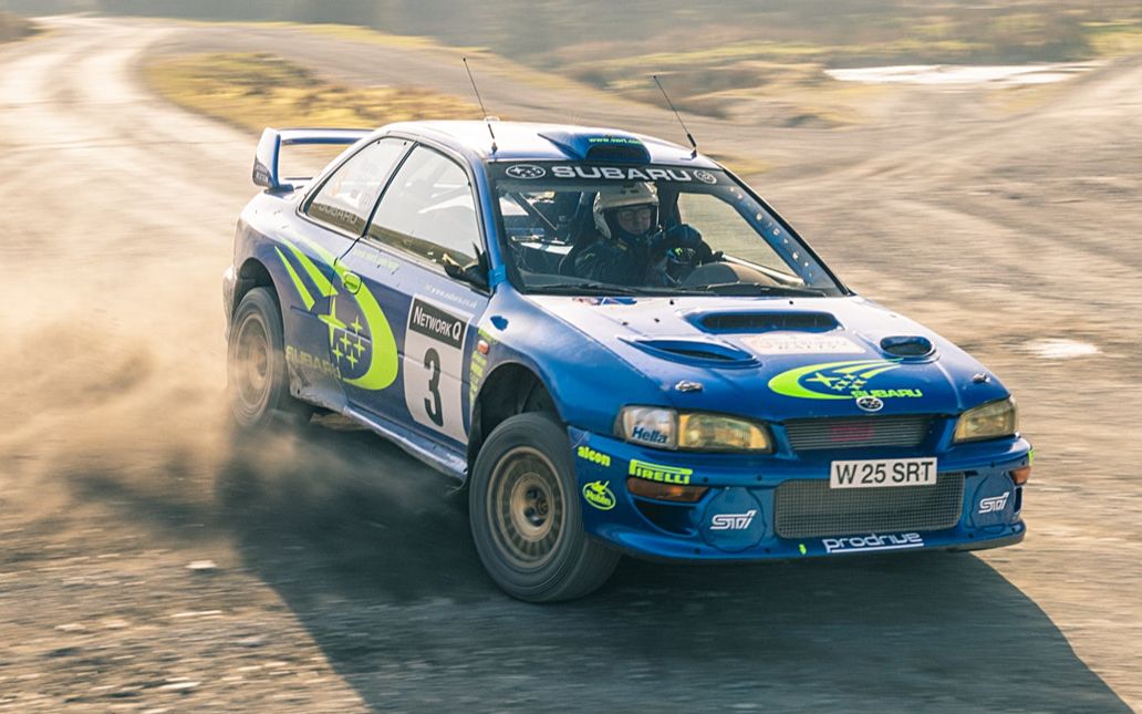 世界上最原始保存的wrc赛车impreza wrc 2000(s6) - chris harris解说