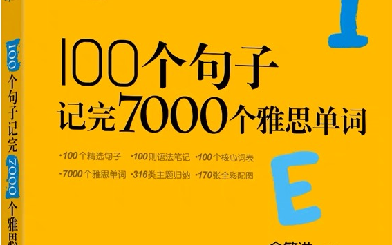 [图]【雅思网课】俞敏洪100句学完7000雅思单词（英音纯享版）+PDF