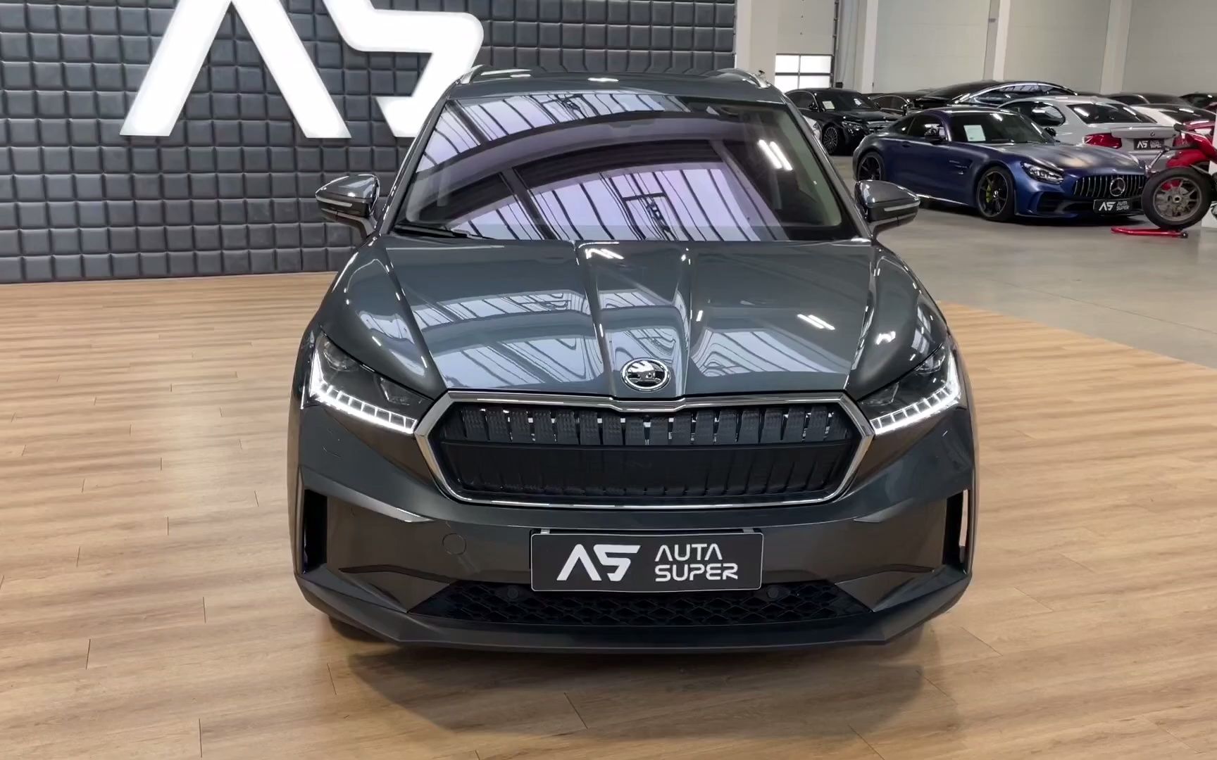 【汽车】斯柯达enyaqiv外观内饰空间车机静态演示!