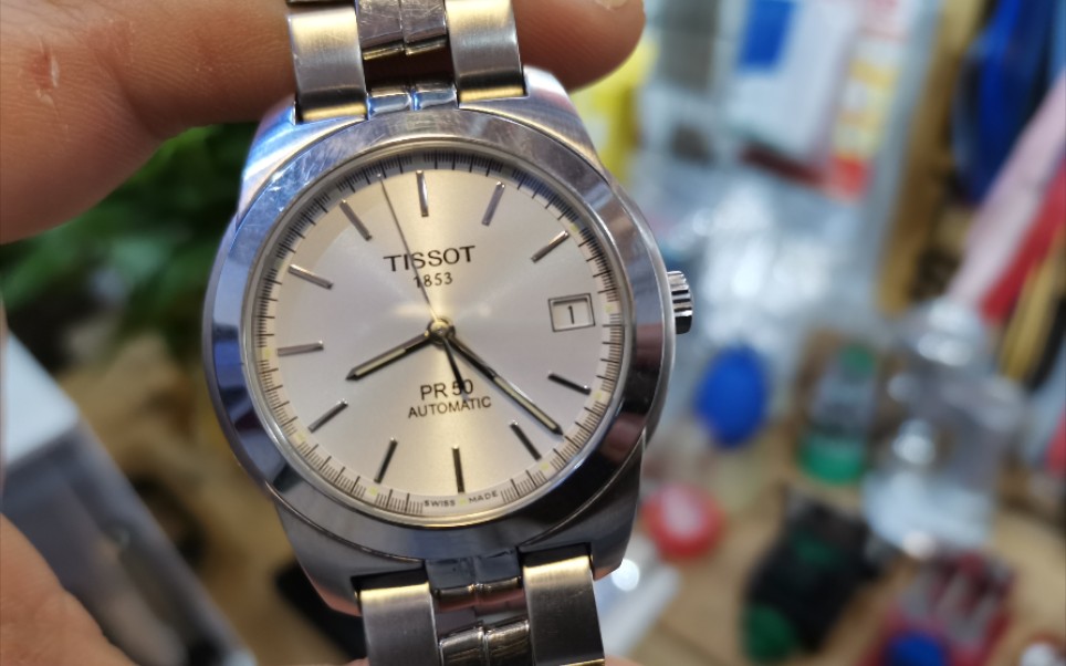 《修表怪叔叔》tissot天梭pr50机械表常规洗油保养实录,告诉你那些