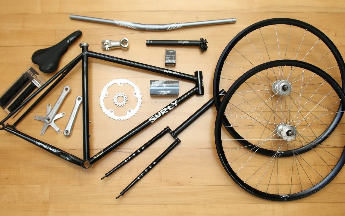 fixedgear死飞装车surlysteamroller