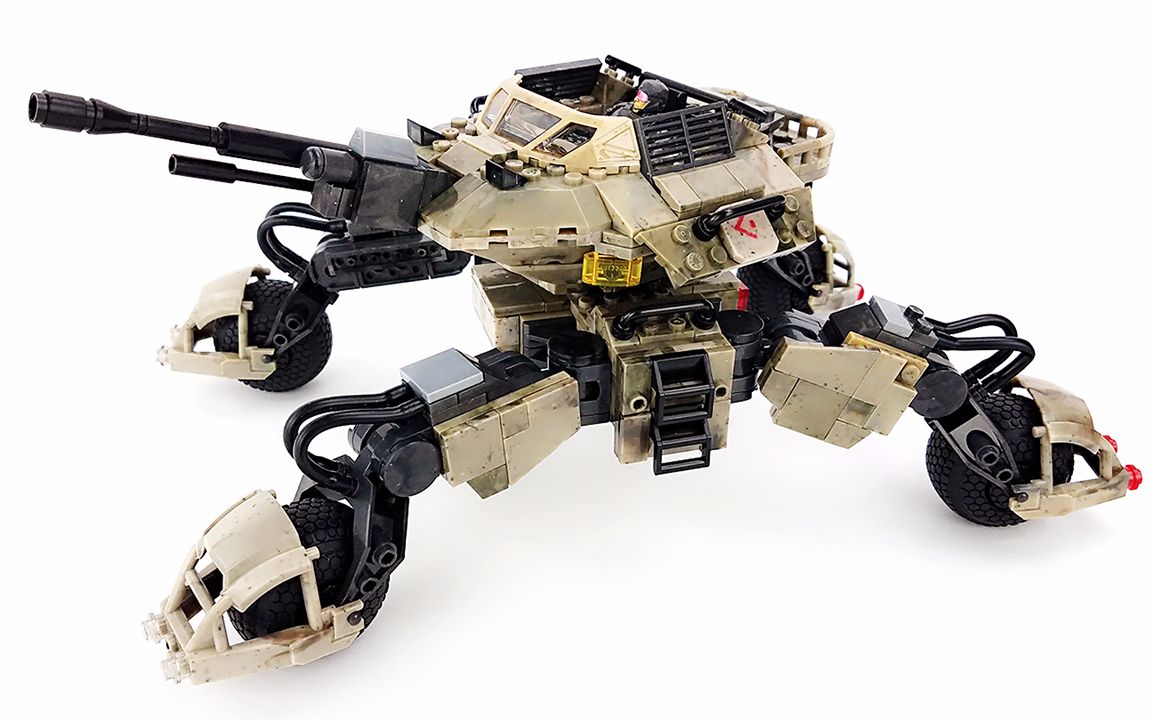 【月光砖厂】美家宝mega bloks使命召唤11高级战争阿特拉斯移动炮塔