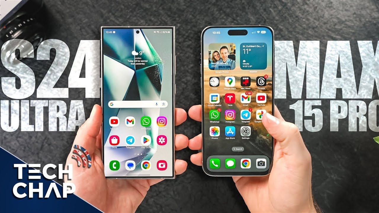 【手机测评】三星galaxy s24 ultra vs iphone 15 pro max 全方位对比