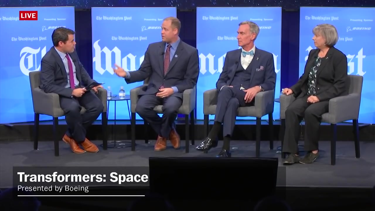 [图]Administrator Bridenstine Joins Washington Post Discussion - The New Space Age