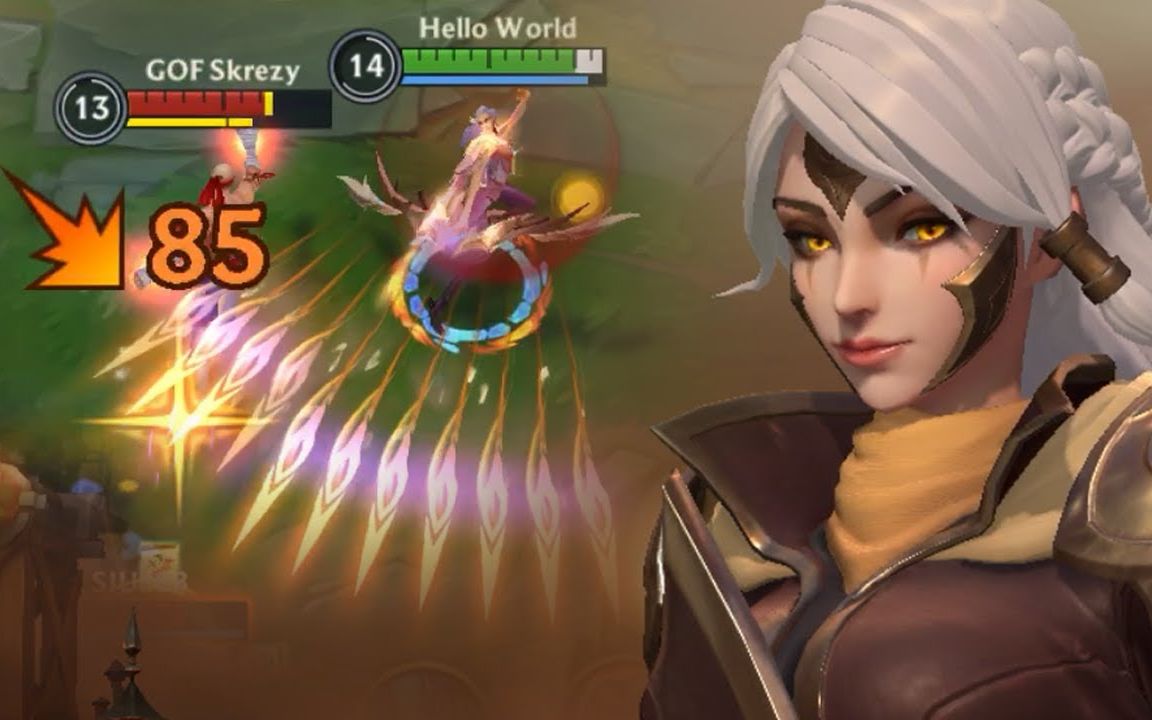 新皮肤西部天使艾希 英雄联盟手游