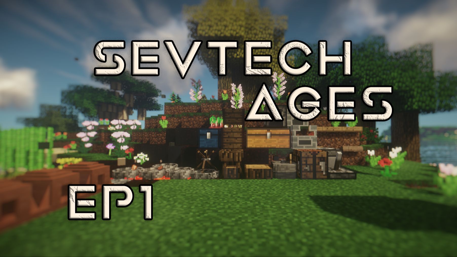 【SevTech:Ages EP1】 第零纪元,原始人踏上了星辰大海的旅途!哔哩哔哩bilibili我的世界实况解说