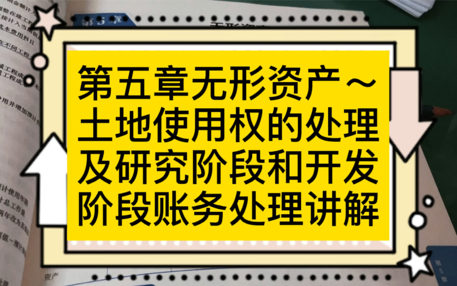 第五章无形资产~土地使用权及研究阶段和支出阶段加计扣除处理哔哩哔哩bilibili