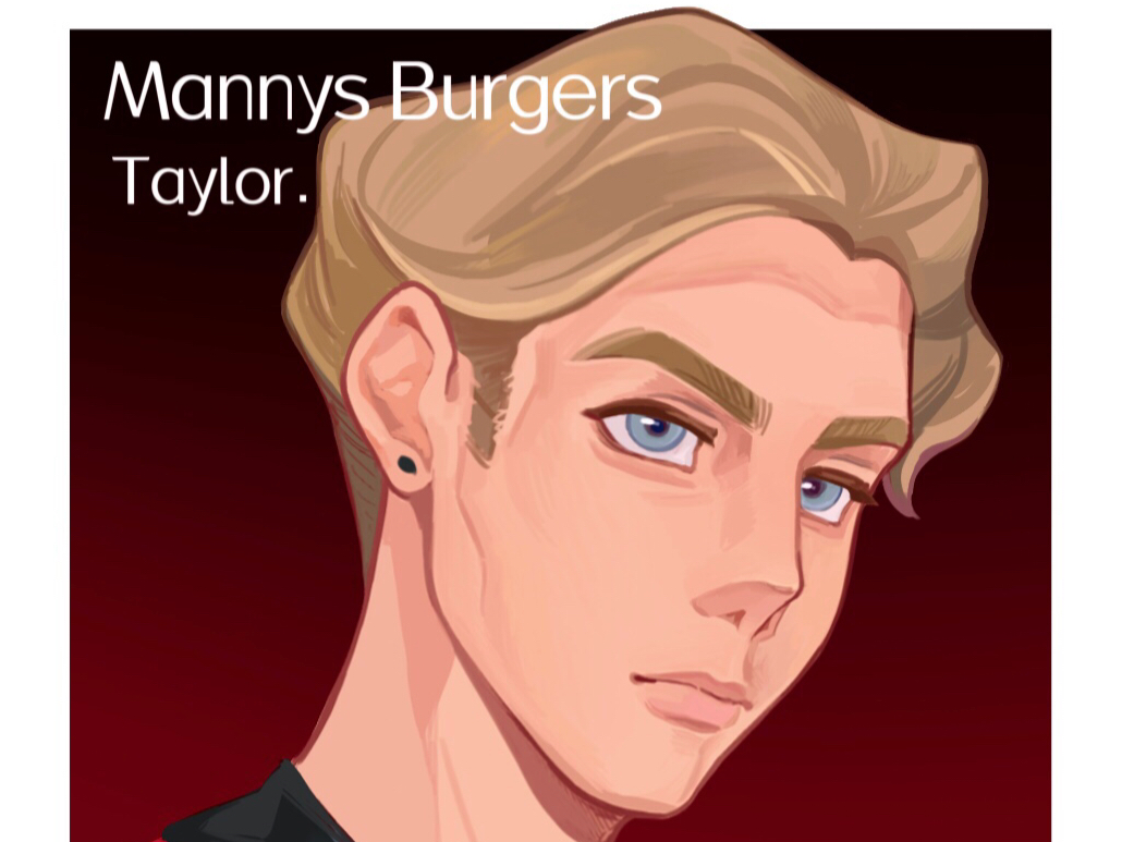 mannys曼尼汉堡店【泰勒★绘制过程☆78】
