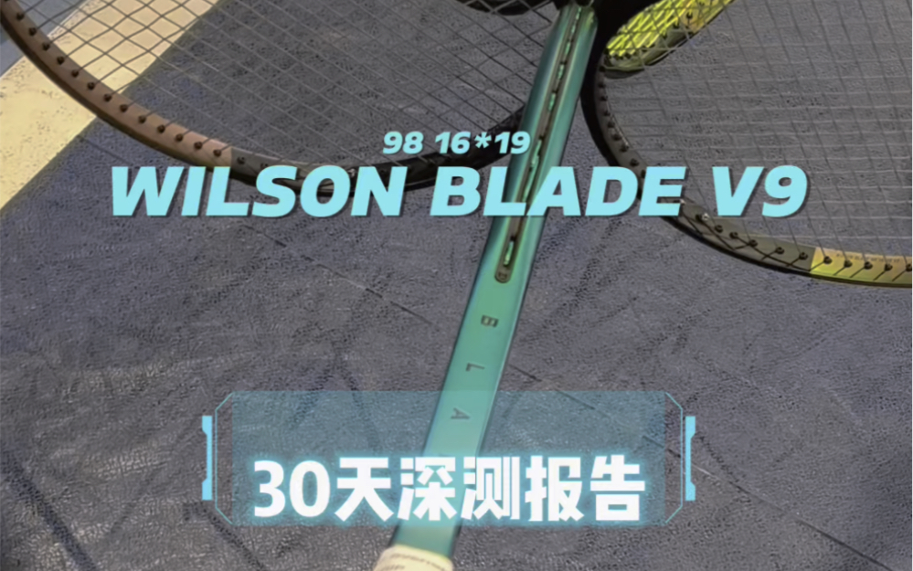 [图]Wilson V9 30天深测报告