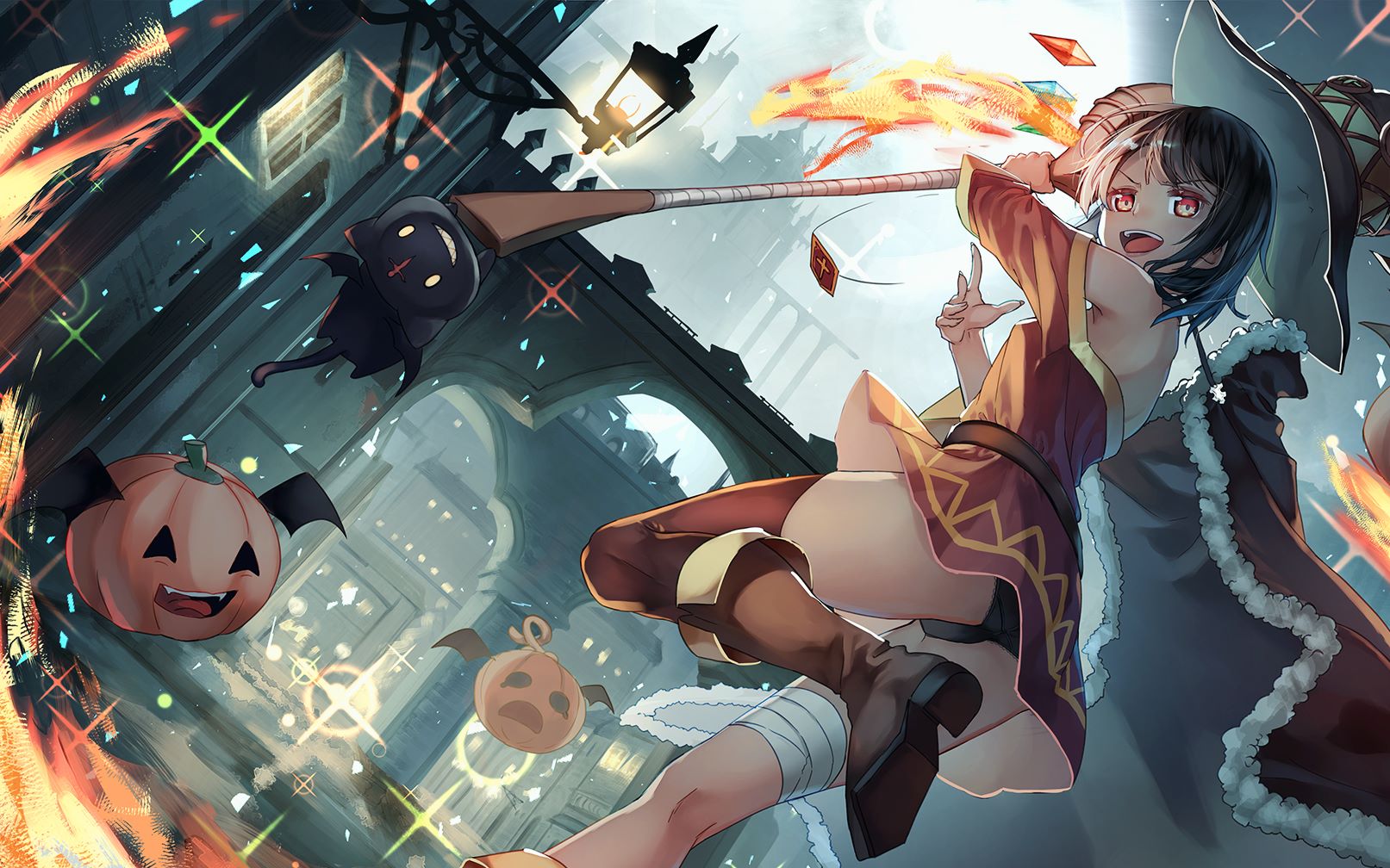 来自惠惠老婆的爆裂魔法视觉盛宴