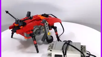 乐高_4895_C模式_机械甲虫_QIQI玩具记录_亲子STEAM教育机器人益智早教_lego小颗粒积木