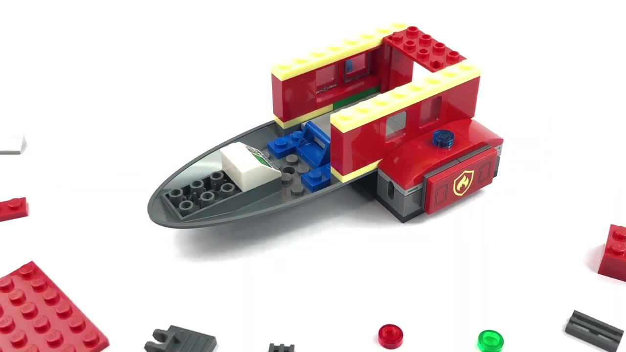 legocity60281教程定格动画开箱乐高城市乐高定格动画乐高极速拼装