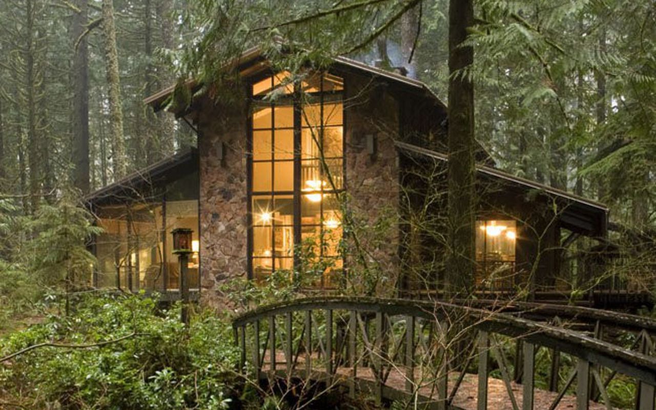 「luxury home67」俄勒冈当代林间别墅 ~ 26565 e arlie mitchell