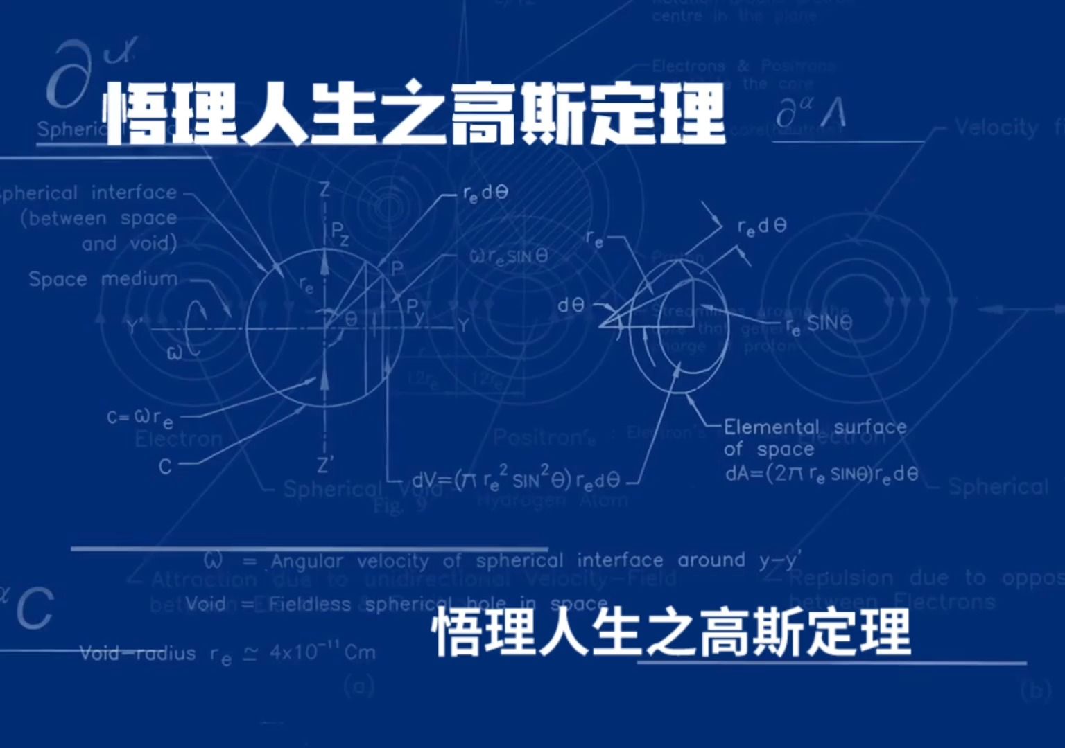 [图]悟理人生之高斯定理