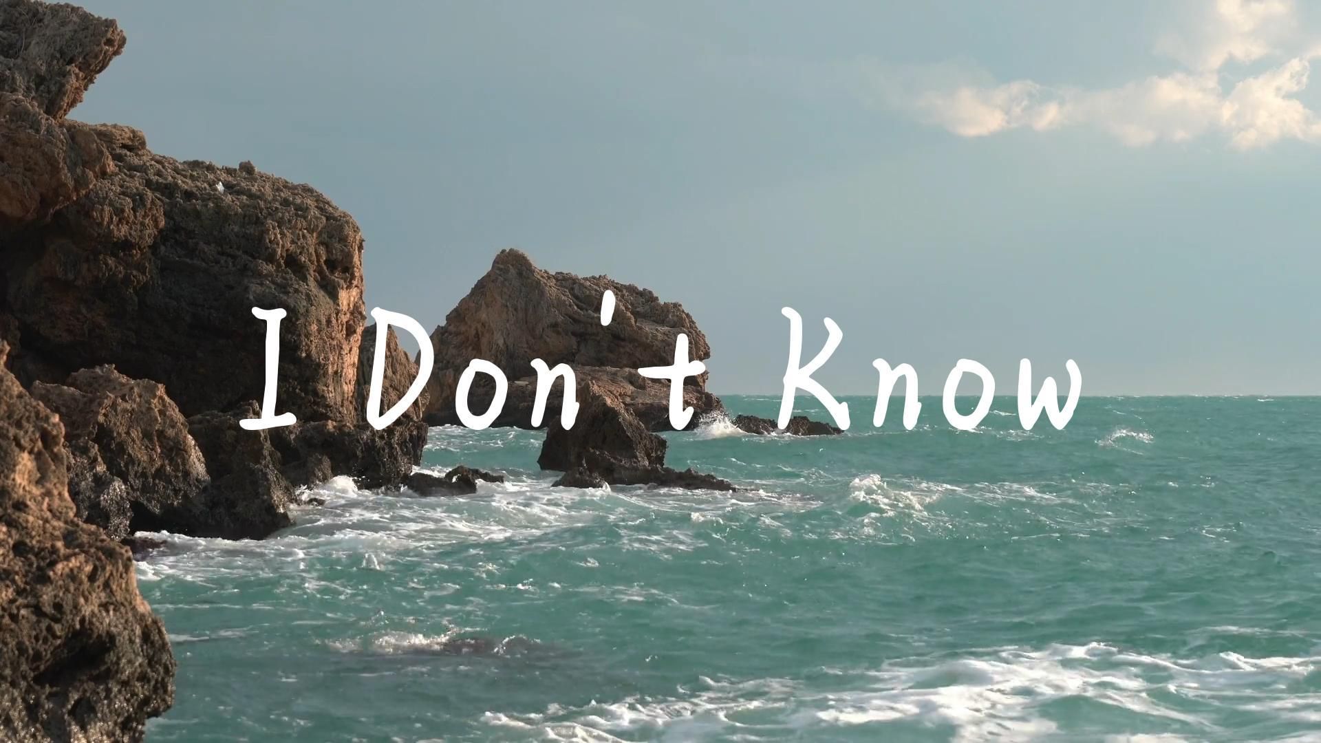 i dont know(谢谢你当我的奇迹,想念有了意义)