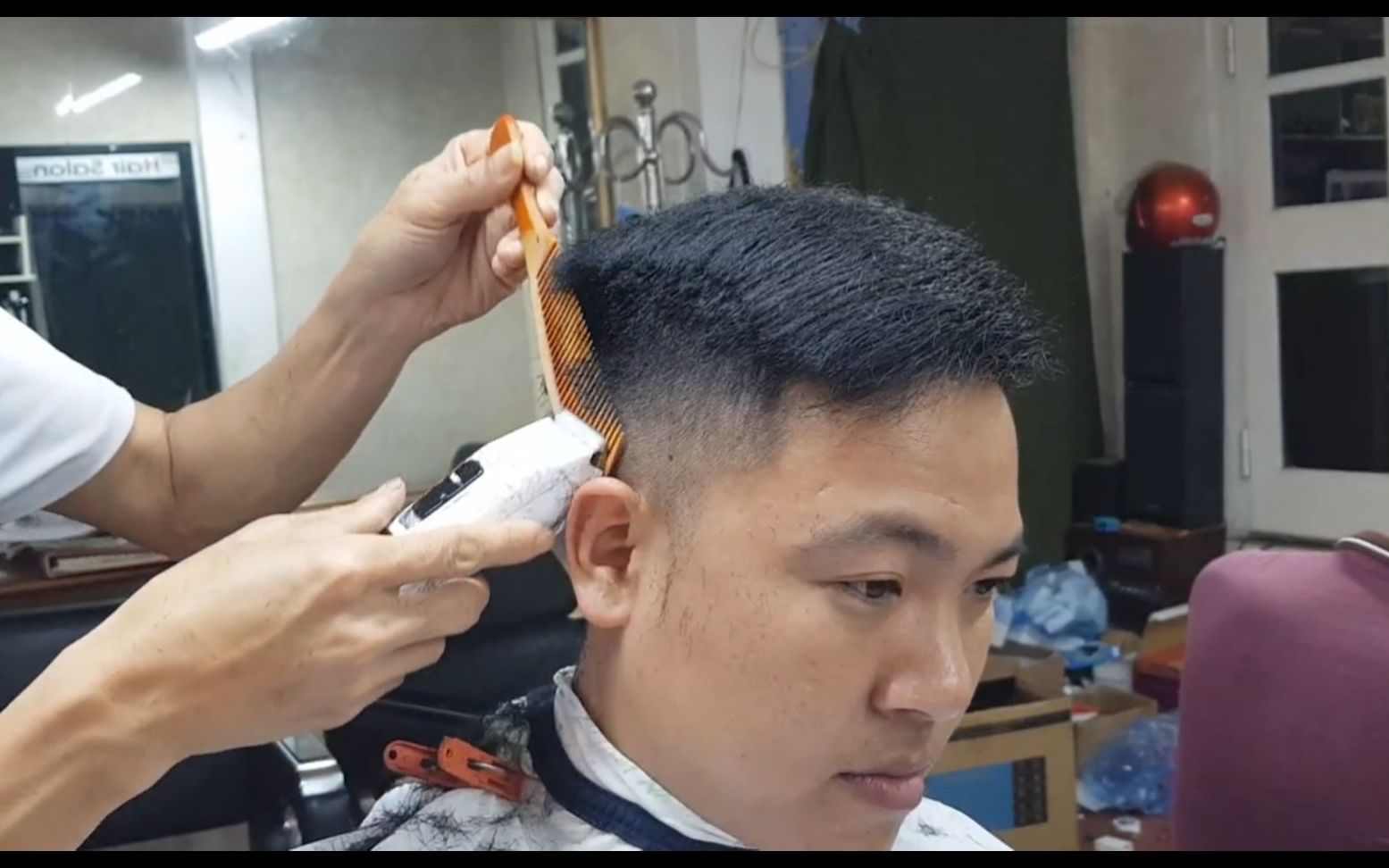 发廊里通用的起发脚修剪技巧,实用性高