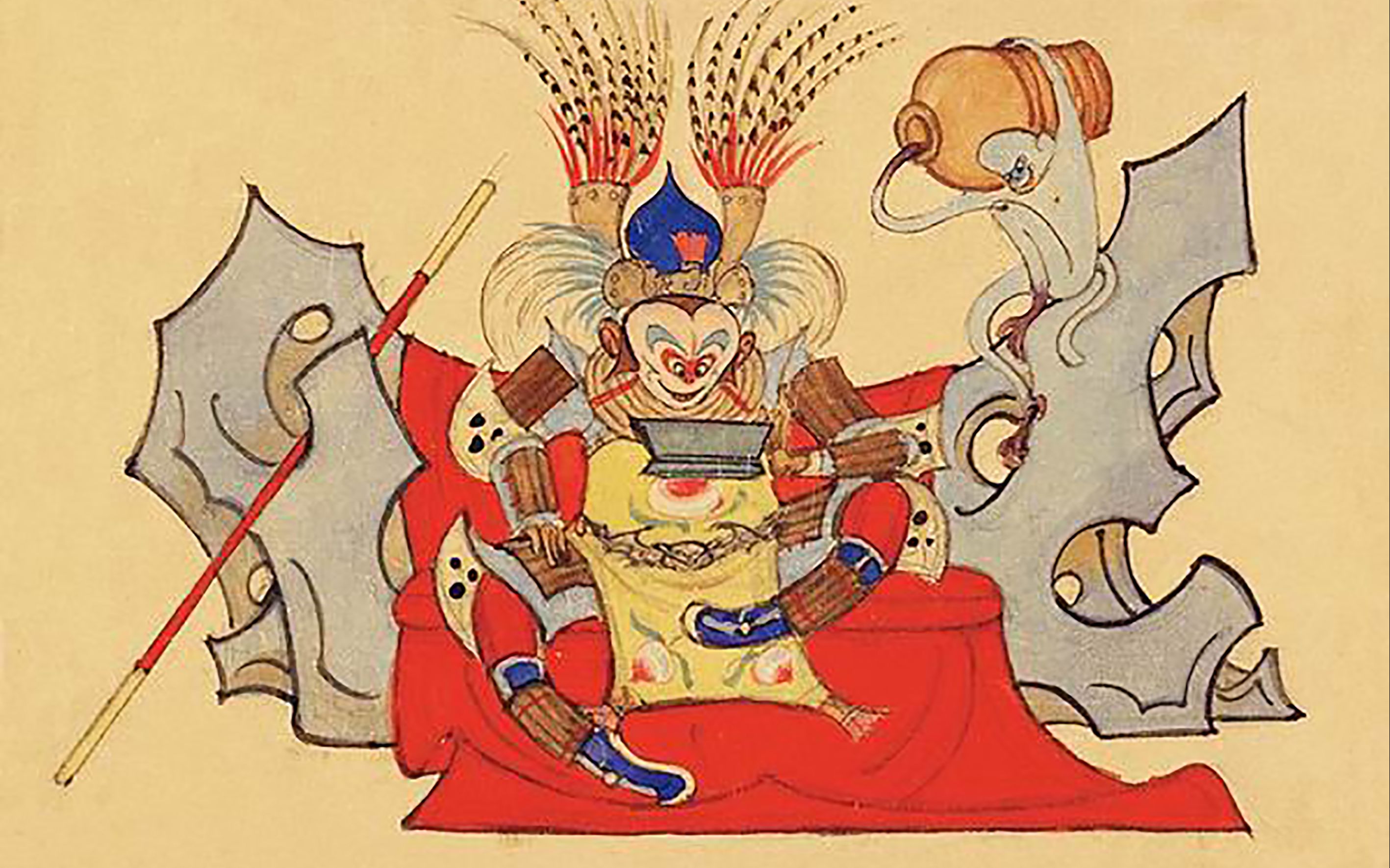 张光宇也有一个"西游情结"