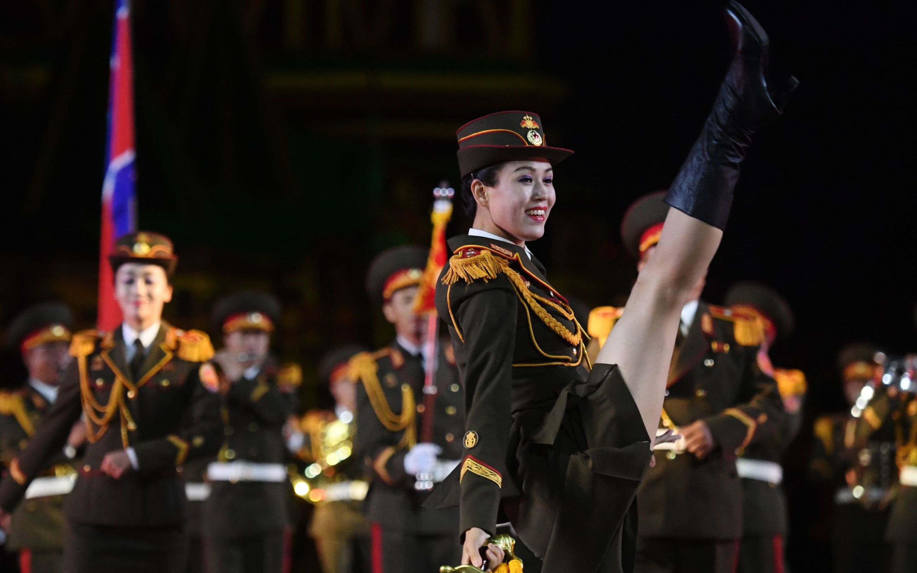 莫斯科国际军乐节朝鲜仪仗队