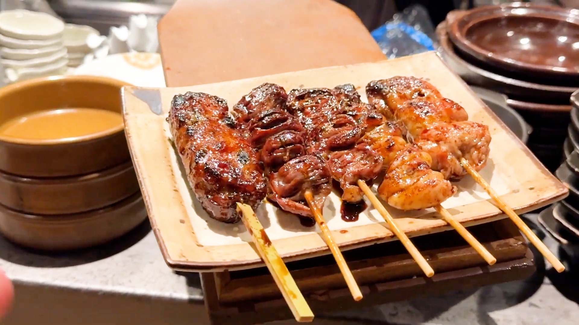 【日本美食】压倒性规模的京都复古舒适的空间里享受烧烤美食!炭炉烧烤哔哩哔哩bilibili