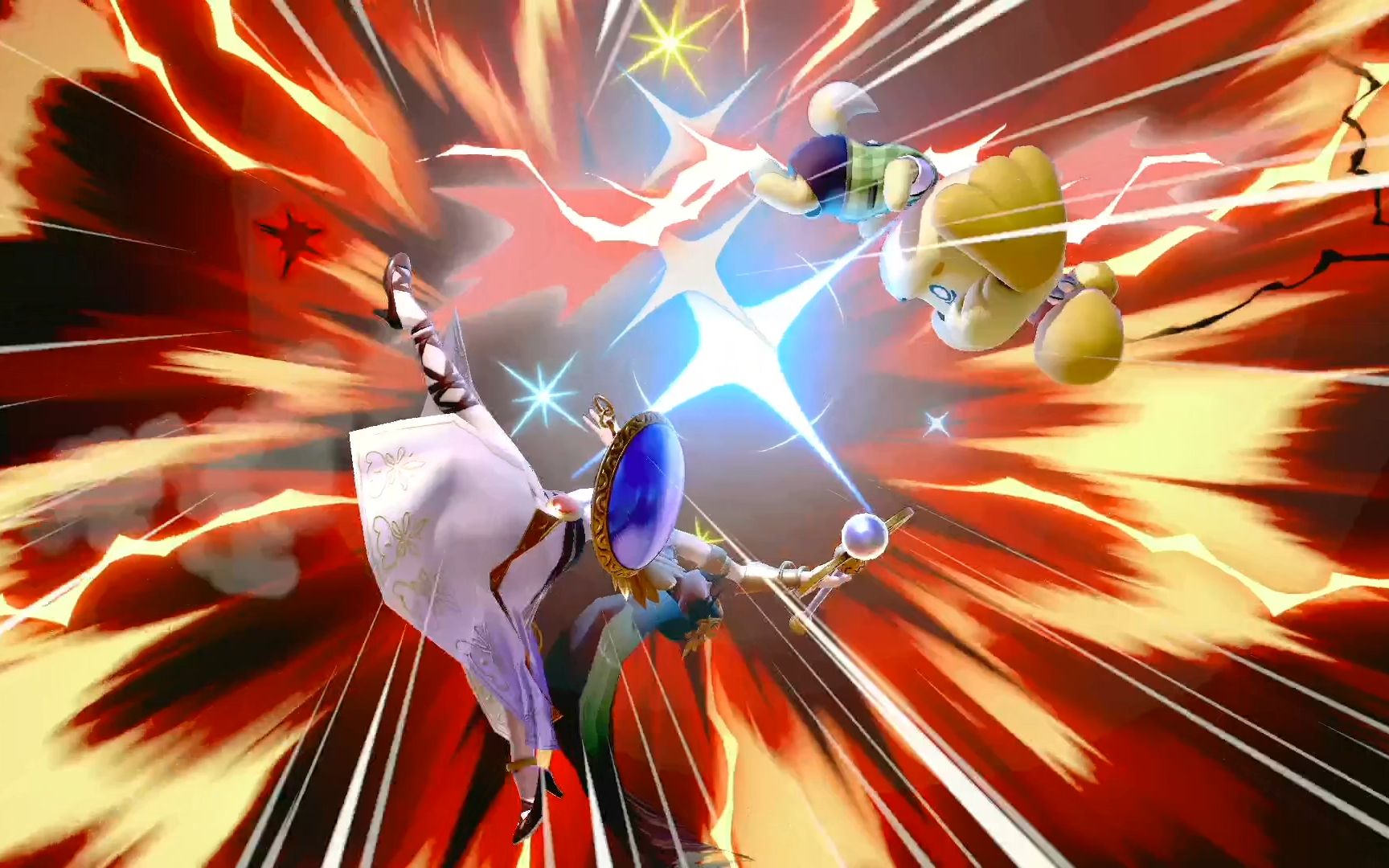 【ns】任天堂大乱斗sp  与战斗力962万帕露蒂娜的的折磨之旅