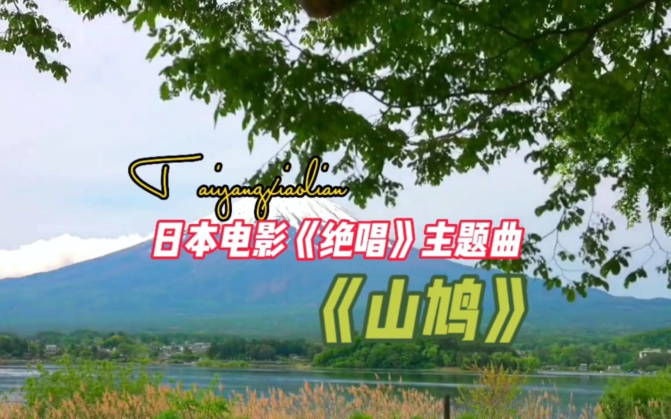 [图]山口百惠主演的日本电影《绝唱》主题曲《山鸠》，电子琴演奏