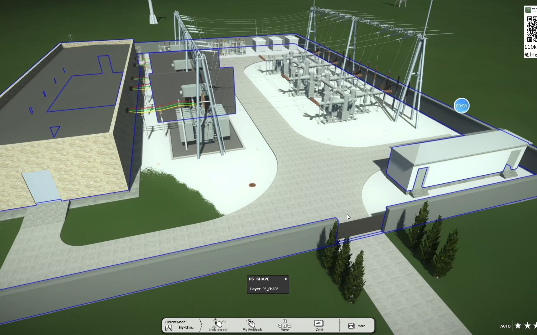 [图]斗罗带你三维视角看变电站之10kV、35kV配电装置板块