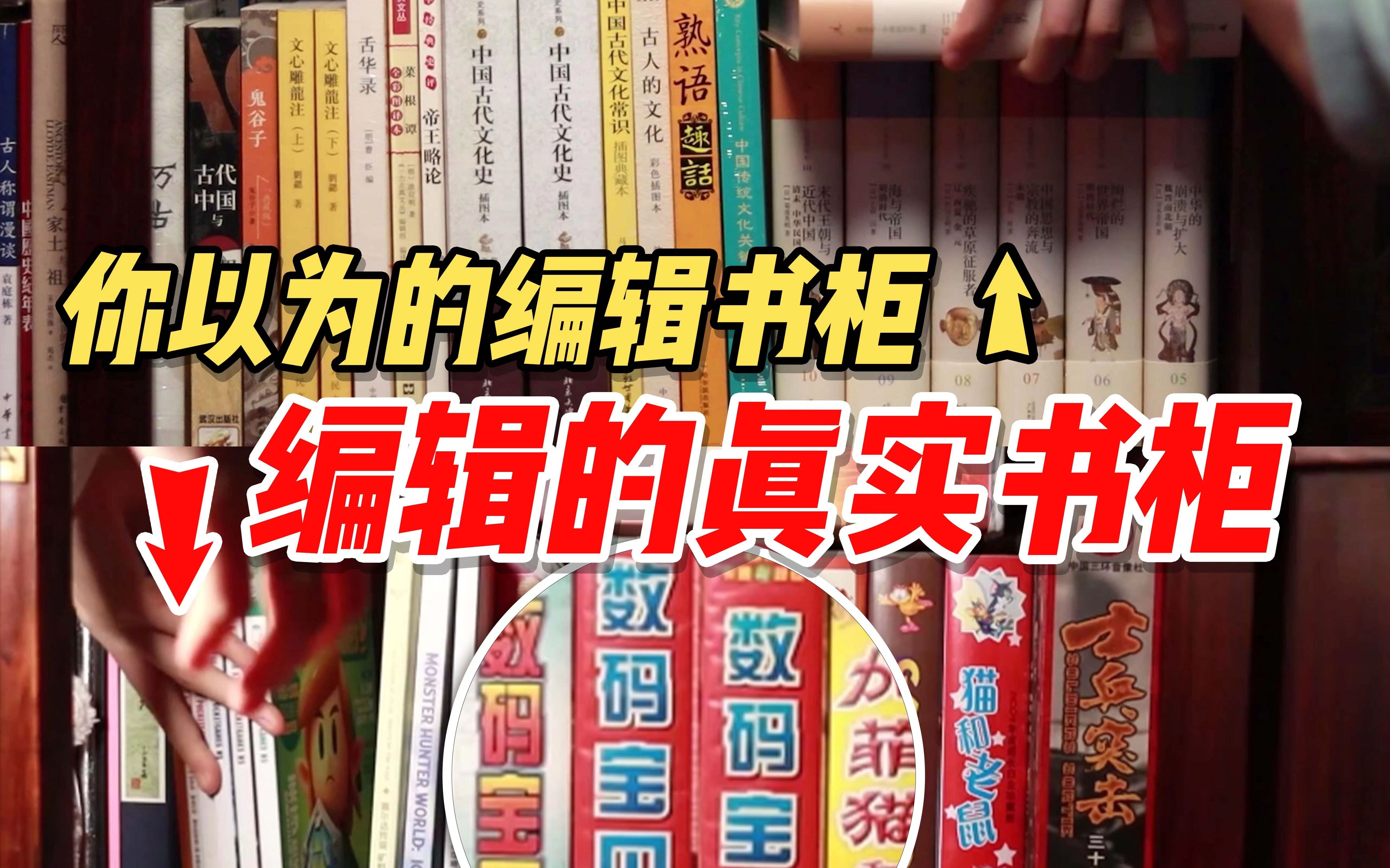 一个有作家梦但是没写出来什么小说却阴差阳错成为编辑之后又做文化公司创业最终成了买书狂魔的人的书柜(上)哔哩哔哩bilibili