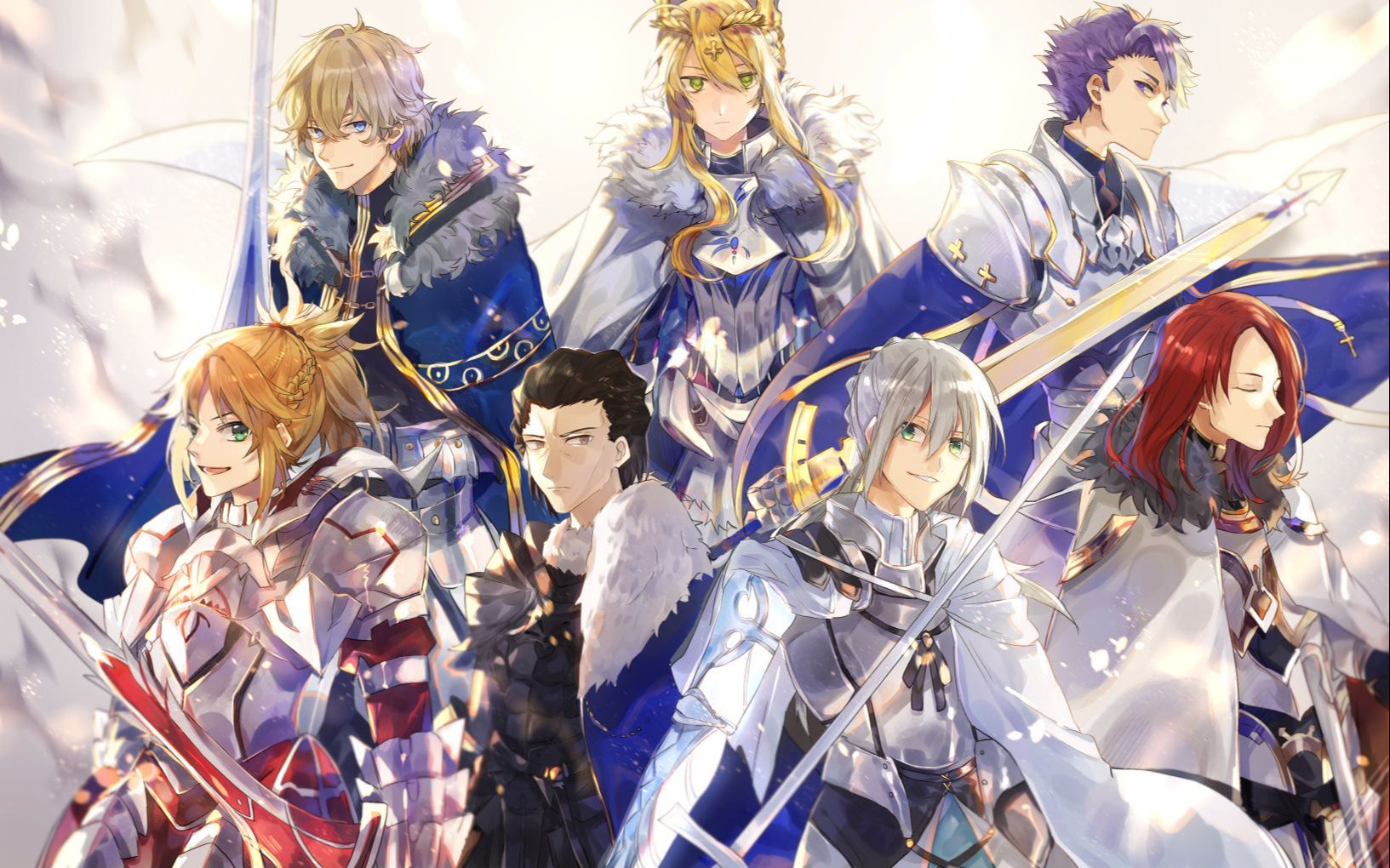 【宝具合集】fgo第六章-神圣圆桌领域卡美洛宝具动画