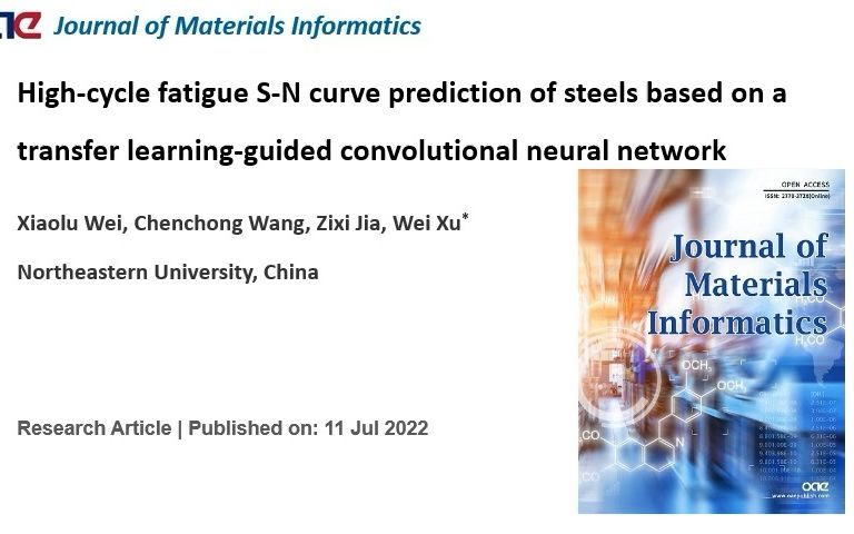 东北大学徐伟教授团队研究论文:结合迁移学习的疲劳性能SN曲线深度学习预测哔哩哔哩bilibili