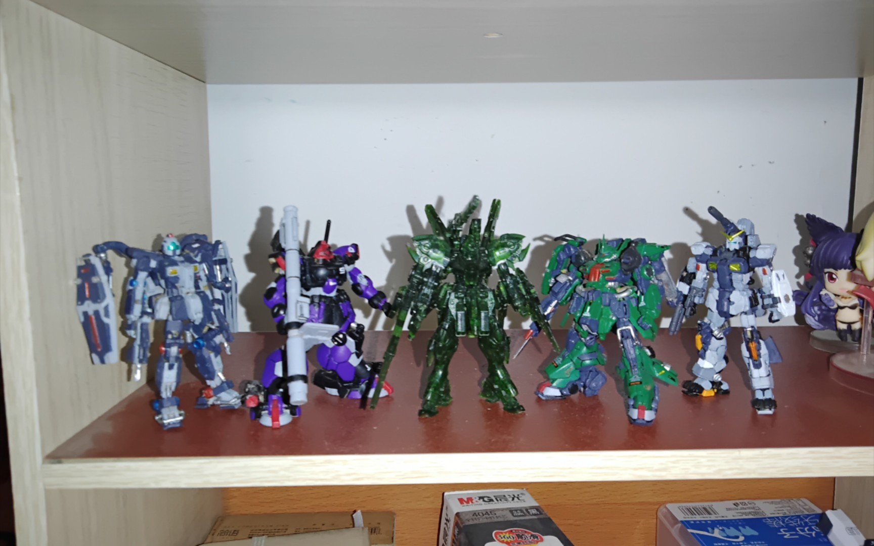 万代食玩artifact系列第二弹,新手笔涂完结纪念.