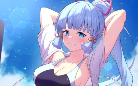 神里绫华泳装美图