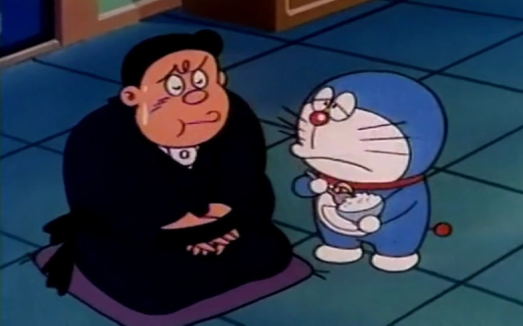 【上海李晔配】哆啦a梦大山版第一季第159集:黑带的大雄(片段3)