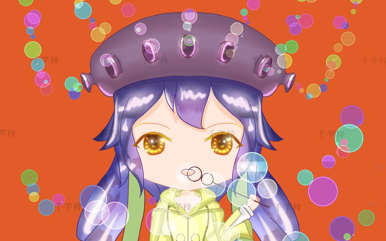 活动作品绘画记录17pvz忧郁姑q版拟人