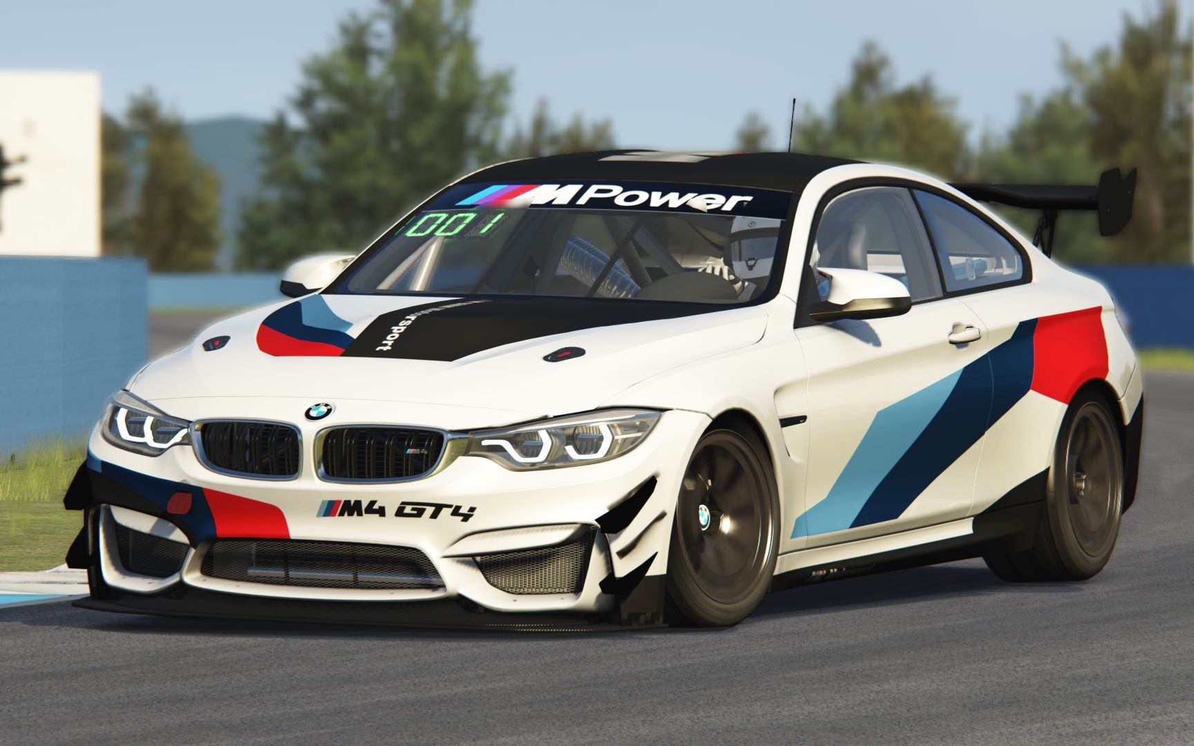 神力科莎mod分享-宝马m4 gt4 简森巴顿制作