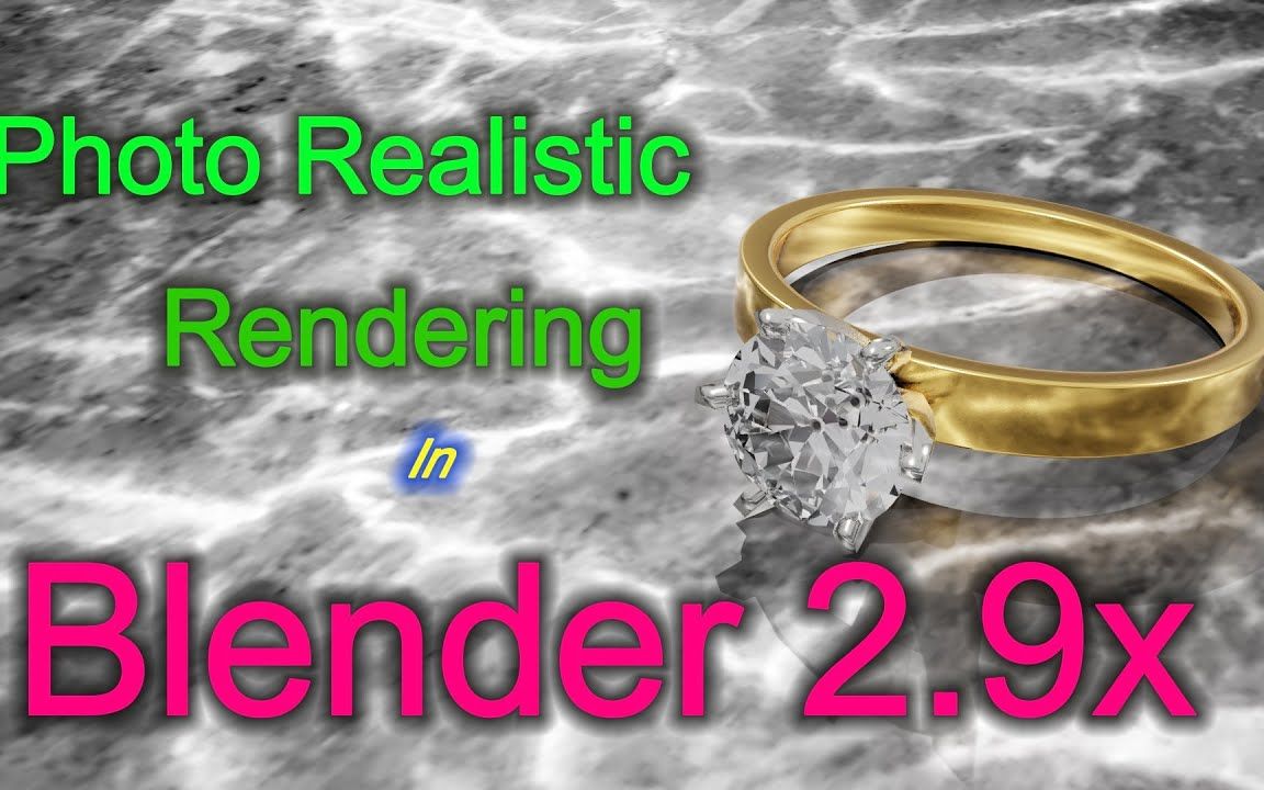 iBlender中文版插件 Photo Realistic Renders in Blender 2.91 using the Cycles Engine 教程哔哩哔哩bilibili