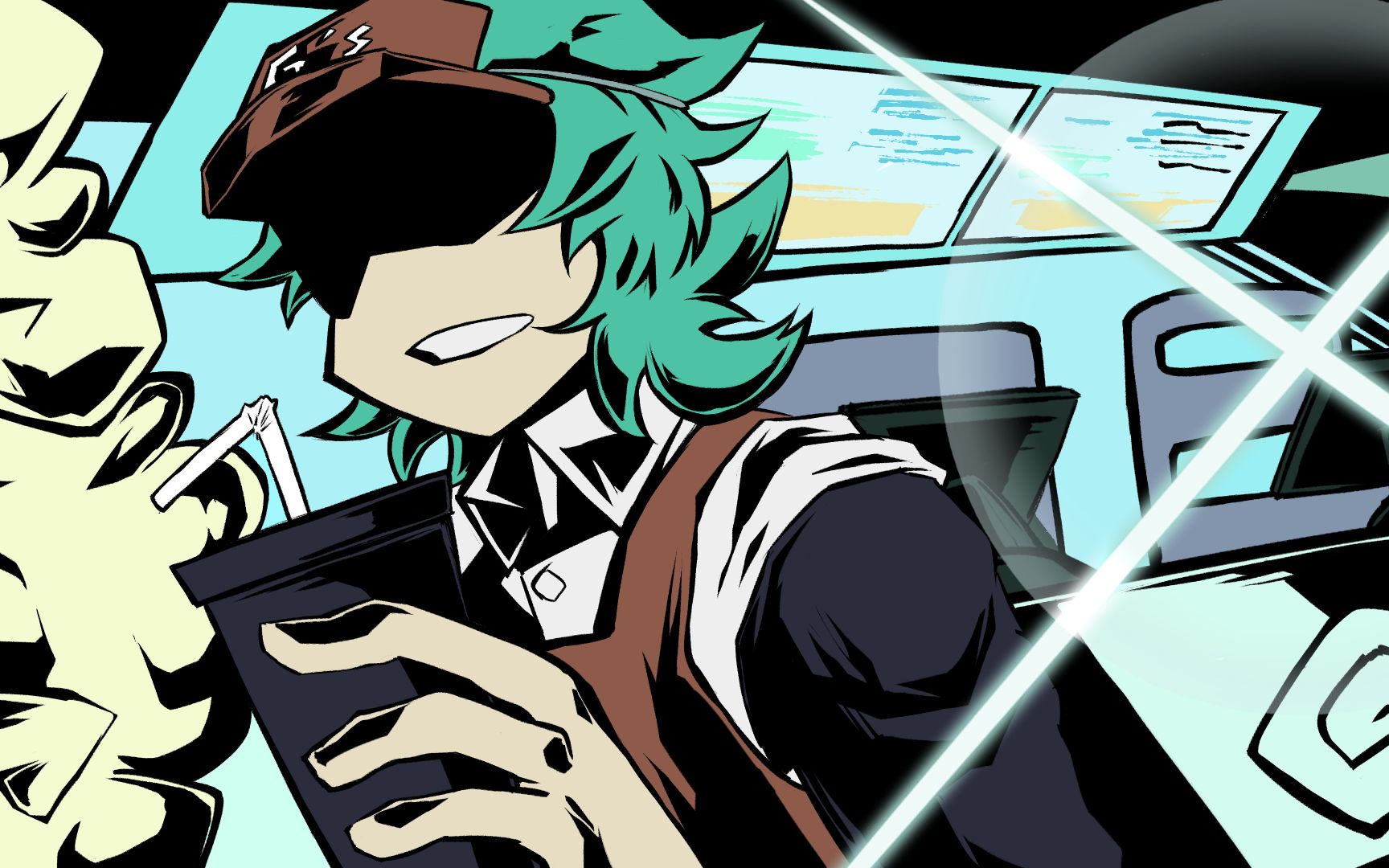 【fnf】超酷的店员garcello!歌曲《trance》 [a-side mod]