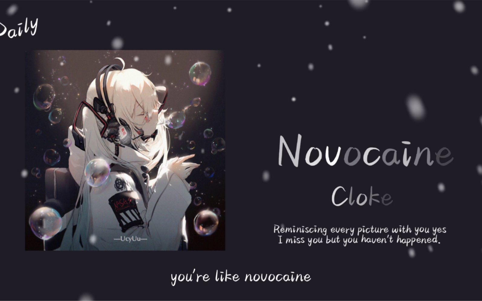 "向海风许愿,在山海相见"|《novocaine》-余玉鱼裕御-默认收藏夹-哔哩