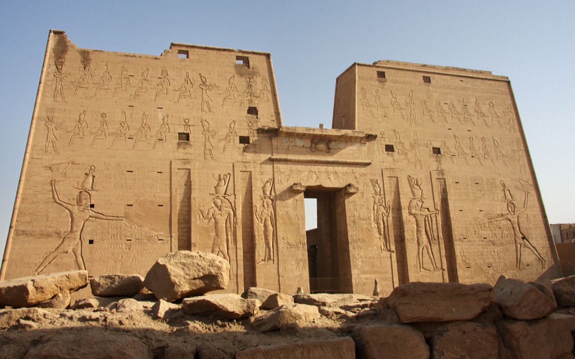 [图]（英字）记录创世之谜的神庙-埃及埃德夫神庙-The Temple of Edfu