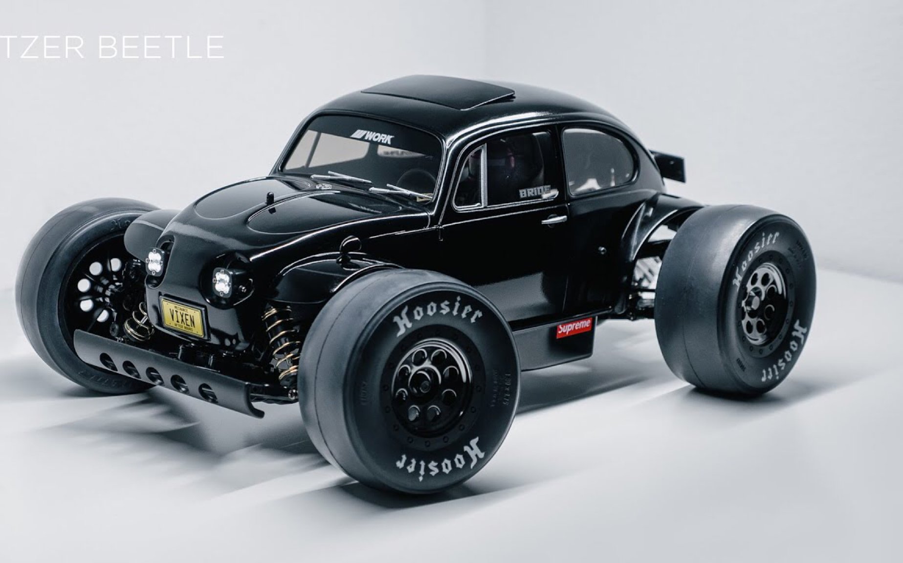 田宫闪电甲壳虫赛车模型制作