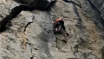 红点 天空之城5.13b 感谢羚羊手哥保护 感谢飞扬拍视频