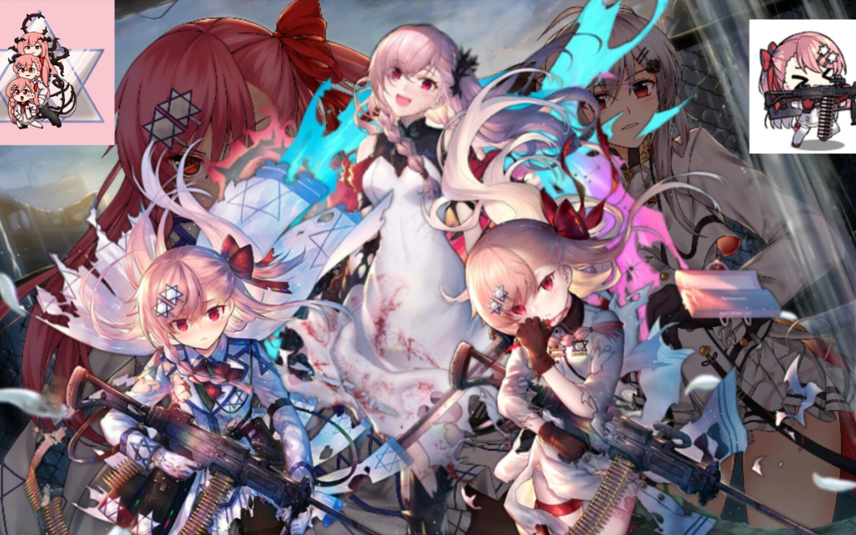 《少女前线b站新旧美图》不是矮个子的内格夫