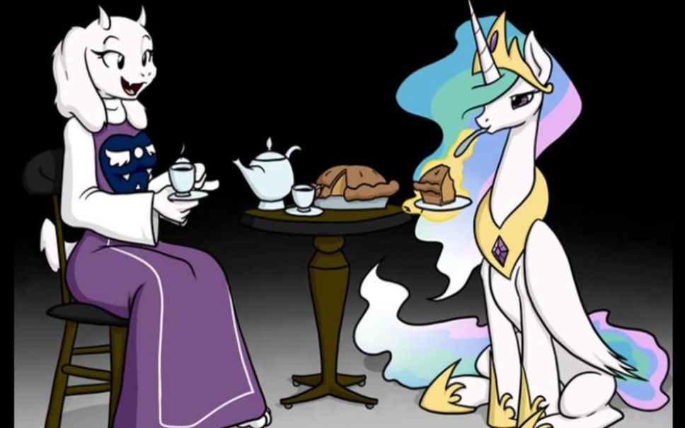 MLP AND UNDERTALE 2 - AV8827059 - BiliPlus - ( ゜- ゜)つロ 乾杯~