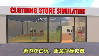 Download Video: 服装店模拟：新游戏试玩，开服装店当老板，新店开业生意还不错