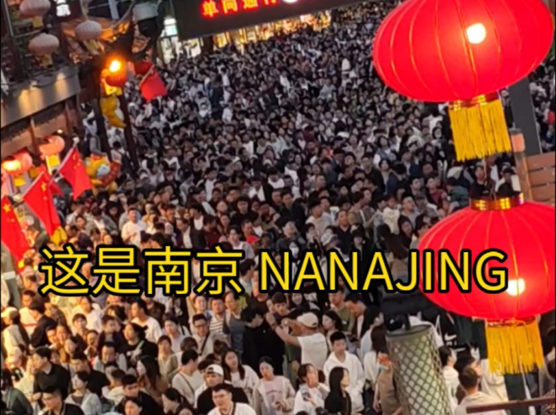 外国留学生问:有多少游客在南京?Nanjing . So attractive !哔哩哔哩bilibili